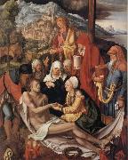 Albrecht Durer Lamentation for Christ painting